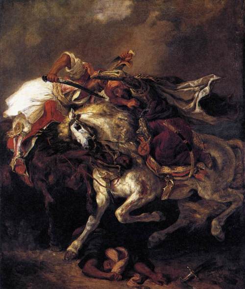 combat_of_the_giaour_and_the_pasha-large Musee du Louvre (Paris, France)